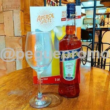 Aperitivo Aperol 750 Ml + Taça