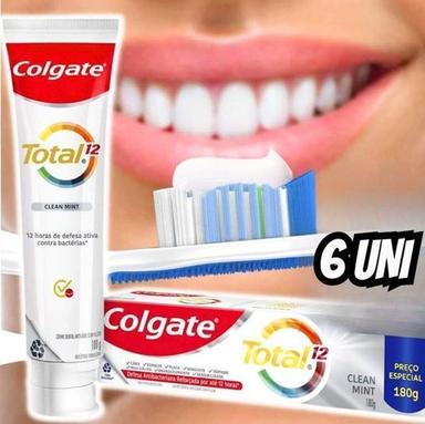 Creme Dental Colgate Total Clean Mint 90g 6 unidades