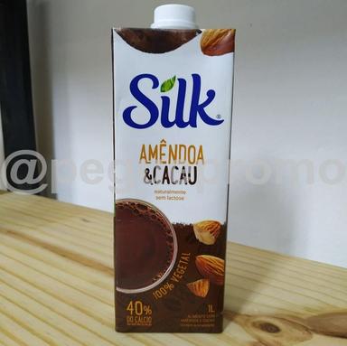 Silk , Bebida Vegetal, Amêndoa e Cacau, 1L