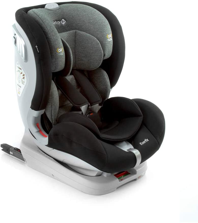 Cadeirinha Com Isofix Everfix A Kg Safety St Foggy Black Pegue Promo